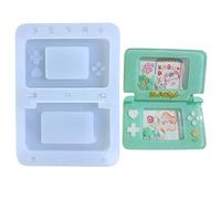 Molde de resina para decoración de colgantes, kit de moldes de silicona epoxi para decoración de colgantes