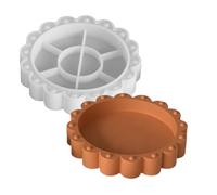 Molde de resina para el hogar, herramienta de manualidades suave resistente al calor, molde de resina para portavasos, para velas, jabón, amigos, familia, hogar, interiores, vacaciones, cumpleaños