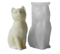 Molde De Resina Para Fabricantes De Gatos - Molde Para Fabricante De Jabón De Gatito | Herramientas De Artesanía De Decoración De Escritorio Epoxi | Arte Y Artesanías Suministros De Molde