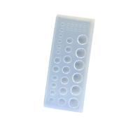 Molde de resina para joyas, herramienta de silicona para manualidades, accesorios decorativos, fácil de desmoldar, reutilizable, para hacer regalos, molde de frambuesa de silicona