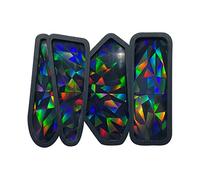 Molde de resina para joyería, Clip geométrico para cabello, Molde de resina de silicona, fundición holográfica de epoxi para manualidades, marcapáginas, pinzas para cabello para mujeres