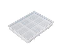 Molde de resina para tablero de ajedrez, molde de silicona 3D, moldes de fundición de resina para joyería