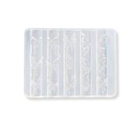 Molde de resina para uñas de grado profesional con intrincados detalles de mariposas, molde de manicura para accesorios creativos, molde de arte de uñas en forma de de resina elegante