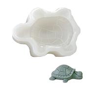 Molde de resina reutilizable para utensilios de cocina, silicona líquida, herramienta de fabricación de cerámica para tortuga, moldes S, flores de silicona