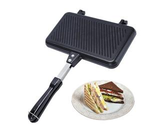 Molde de sándwich de doble cara | Máquina de sándwiches calientes Hot Dog