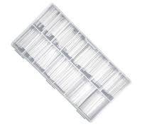 Molde de secado rápido para arte de cristal, bandeja sin papel, uso diario, molde de uñas de luz rápida