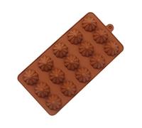 Molde de silicona 3D con forma de flor para chocolate, herramienta de decoración de pasteles, fondant, para hacer hielo de caramelo fácil de usar