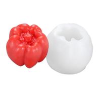 Molde de silicona 3D con forma de fruta para hacer jabón, pasteles, decoración del hogar, resina epoxi, molde realista de verduras
