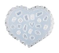 Molde de silicona 3D para decoración de uñas, herramienta de tallado de silicona