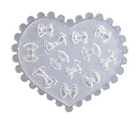 Molde de silicona 3D para decoración de uñas, molde de diseño decorativo, herramientas para hacer arte, molde para tallar