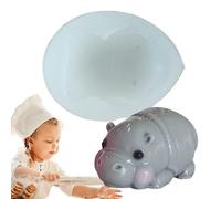 Molde de silicona 3D para fondant y azúcar para hornear, moldes multifuncionales de animales para chocolate, gelatina, jabón y decoración, herramienta segura y antiadherente de fácil liberación