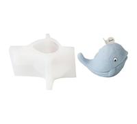Molde de silicona 3D realista con forma de criatura marina, moldes de silicona con temática de animales para decoración del hogar, moldes de ambiente de hotel
