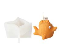 Molde de silicona 3D realista con forma de criatura marina, moldes de silicona con temática de animales para decoración del hogar, moldes de ambiente de hotel
