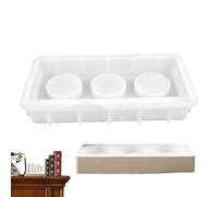 Molde de silicona - Accesorios de manualidades de silicona, formas de decoración - para el uso en adornos de yeso, insertos de candelabros, arte de resina, decoración del hogar y para amantes de