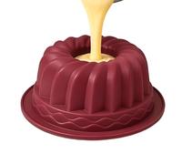 Molde de silicona antiadherente en espiral flexible para tartas Buntz | Moldes de silicona para alimentos para tartas de gasa, chocolates, dulces, gelatinas, helados, cocina