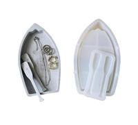 Molde de silicona apto para principiantes, bandeja de almacenamiento artístico, molde elegante para decoración del hogar y eventos, moldes de silicona para manualidades