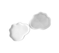 Molde de silicona artesanal que crea una nube decorativa para joyas, suministros de decoración del hogar con bordes ondulados para cemento, resina epoxi, bandeja de almacenamiento, proyectos de