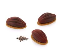 Molde de Silicona Cacao Mignon 12 Piezas 12x30 ml Silikomart