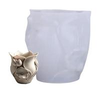 Molde de silicona Cactus, molde de resina, molde para bebidas, jarrón decorativo, molde de fundición, kit de manualidades para fiestas en casa, 9 x 9,4 cm