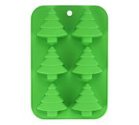 Molde de silicona | Cavity Candy Baking Trays | Xmas Tree Snowman Snowflake Gingerbread Star Man Molds | Christmas Shapes Mould for Cake Soap Ice Cookie Food Crafts Fondant Holiday