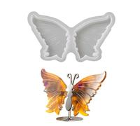 Molde de silicona con alas de mariposa para principiantes para hacer joyas y decoración del hogar, molde de resina epoxi 3D para joyería