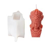 Molde de silicona con aroma de Budas, para hacer pasteles, chocolate, hecho a mano, para jabón, concreto, resina, yeso, escultura