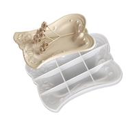 Molde De Silicona Con Bandeja Resina Ovalada/redonda/cuadrada Con Relieve Vintage Para Proyectos Arte Herramienta Fabricación Joyas Molde Fundición Resina