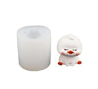 Molde de silicona con diseño de pato para helado, pastel de frijoles verdes, caramelos, chocolate, bloques de hielo, postres franceses, decoración de pasteles, moldes de silicona para hornear