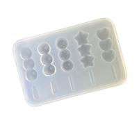 Molde de silicona con estilos de bocadillos japoneses en miniatura, moldes creativos para postres, adecuados para dulces, chocolate y decoración de pasteles, encantador molde para brochetas de