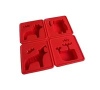 Molde de silicona con forma de animal para tartas, verduras, dulces, galletas, chocolate, bloques de hielo, decoraciones de postres franceses, fondant, galletas