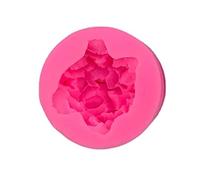 Molde de silicona con forma de bola de hortensia, para hacer magdalenas, chocolate, artesanía, suministros de molde, clasificación de temperatura