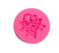 Molde de silicona con forma de bola de hortensia, para hacer magdalenas, chocolate, manualidades, suministros de arcilla
