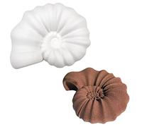 Molde de silicona con forma de caracol de mar creativo para fondant, pasteles, chocolate, caramelos, hornear