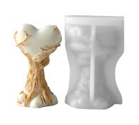 Molde de silicona con forma de corazón para decoración del hogar