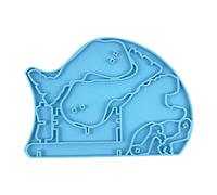 Molde de silicona con forma de dinosaurio para vino, tabla de servir para hacer joyas, decoración del hogar, molde de silicona de resina