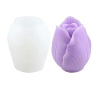 Molde de silicona con forma de flor - 2 moldes de silicona para aromaterapia - Moldes de chocolate, accesorios de para bodas, baby shower, familiares o amigos