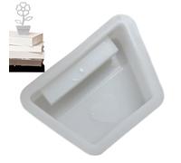 Molde de silicona con forma de flor, molde de resina de arcilla en forma de flor, herramientas de manualidades hechas a mano para centros de mesa de primavera, suministros de Pascua