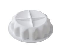 Molde de silicona con forma de flor para huevos, tartas, magdalenas, postres, pasteles, natillas, pudines, suministros para hacer moldes de Chocolate