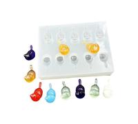 Molde de silicona con forma de gatos mentirosos pequeños y únicos, moldes hechos a mano para elaborar colgantes decorativos, dijes, acentos en miniatura para hogar, molde para gatos propensos