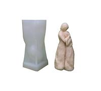 Molde de silicona con forma de madre y niño, moldes de resina para decoración creativa de hogares y regalos hechos a mano, moldes de silicona para hacer