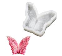 Molde de silicona con forma de mariposa para hacer jabón, moldes de resina epoxi, moldes de fondant para hornear dulces, chocolate, fondant