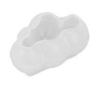 Molde de silicona con forma de nubes 3D para hacer velas, pasteles y jabón, bonita herramienta de manualidades, reutilizable y fácil de limpiar, perfecto para manualidades creativas