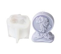 Molde de silicona con forma de pareja para niñas y casados, para hacer jabón, aromaterapias resistentes a altas temperaturas, resistente a altas temperaturas