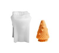 Molde de silicona con forma de peine de miel | Molde de jabón cilíndrico para velas 3D | Arte de resina fundida de liberación rápida para decoración del hogar para dulces y cumpleaños