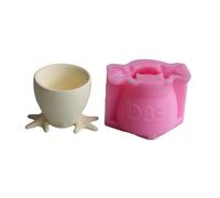 Molde de silicona con forma de pies único resistente para manualidades, contenedores de almacenamiento elegantes, decoración del hogar y manualidades