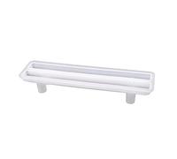 Molde de silicona con mango para plato de frutas, plato de ágata, mango rectangular largo, moldes de resina, bandeja de joyería, molde epoxi largo