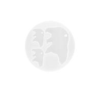 Molde de silicona con temática de animales, accesorio de joyería, colgante de oso de elefante, herramienta de manualidades para entusiastas del arte de resina, molde de resina con dije de oso elefante