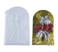 Molde de silicona con temática de Dios del Amor para colgar en la pared, accesorio de pared para entusiastas de las manualidades, proyecto creativo