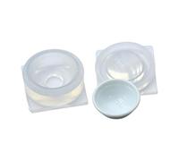 Molde de silicona creativo para joyas de resina, casas de muñecas, vajilla en miniatura, accesorios de escena, herramienta de fabricación de regalos, cuenco antiadherente en miniatura flexible