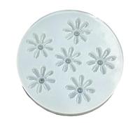 Molde de silicona de alta calidad para hacer joyas con 6 diseños florales, margaritas de rosas, formas de flores de piña, resistente a altas temperaturas, fácil liberación, molde de silicona con